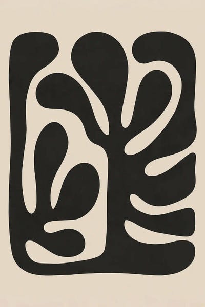 Black & White Florals: Abstractica by LivinLi