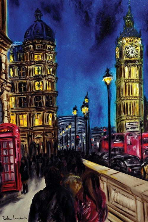 Timeless London by Ruslana Levandovska wall art