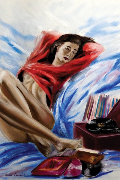 Melody Of A Memory by Ruslana Levandovska acrylic art print