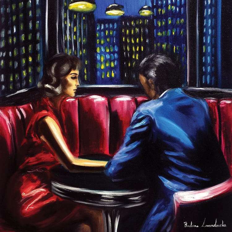 A Table For Two by Ruslana Levandovska wall art