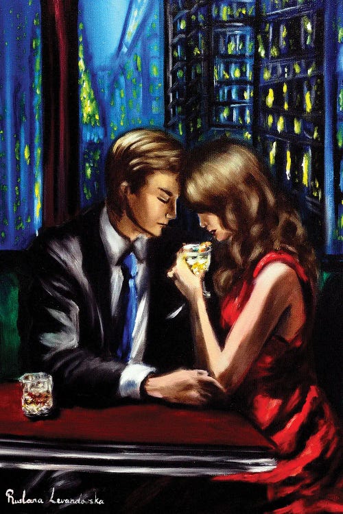 City Lights And Gentle Nights by Ruslana Levandovska wall art