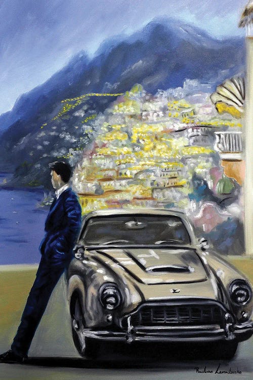 The Amalfi Coast Drive by Ruslana Levandovska wall art