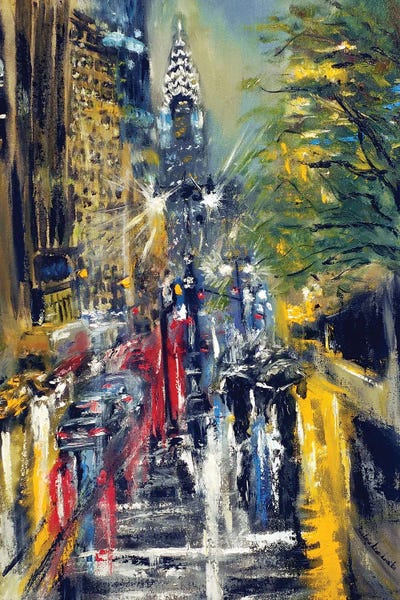 Canvas Print: New York City Chrysler Building by Ruslana Levandovska