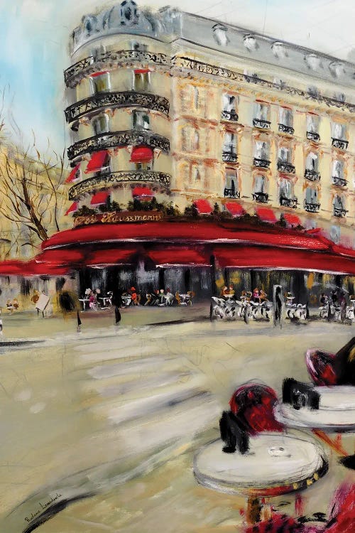 Paris Brewery Triadou Haussmann by Ruslana Levandovska wall art