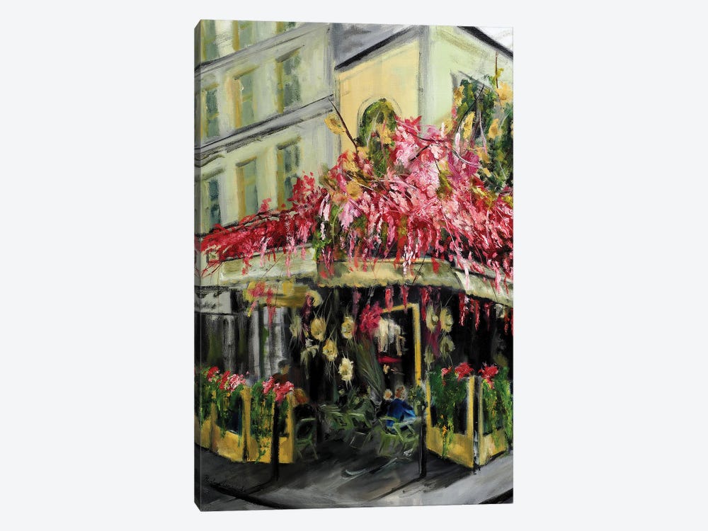 Paris Cafe - Maison Sauvage by Ruslana Levandovska 1-piece Canvas Wall Art