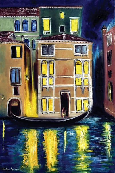 Italy: Night In Venice, Italy by Ruslana Levandovska