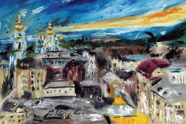 Ukraine: Kyiv At Dawn by Ruslana Levandovska