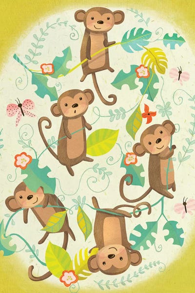 Jungle Baby II by Laura Watson canvas print