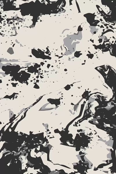 White Marble by Lisa Whitebutton framed wall art