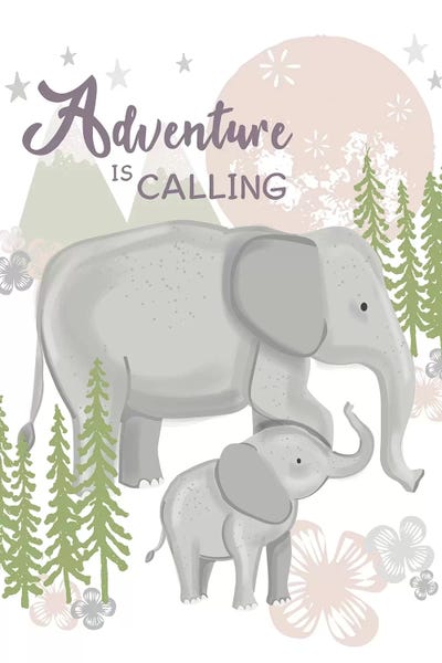 Baby Beyond The Stars V by Lisa Whitebutton canvas print