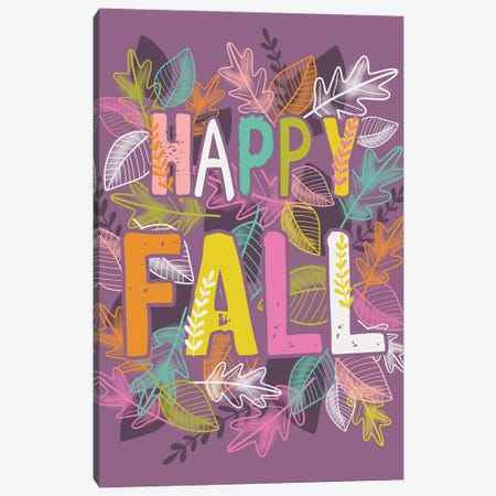 Thanksgiving Fall Harvest Bright Canvas Print #LWB30} by Lisa Whitebutton Canvas Print