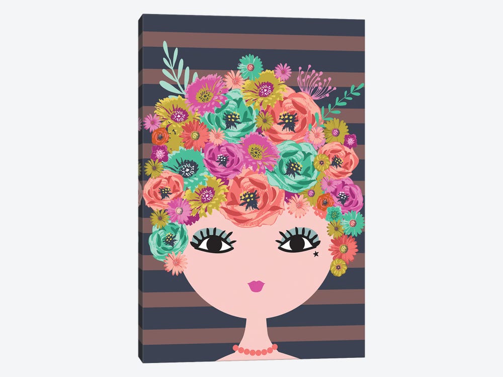 Everyday Peggy Sue I by Lisa Whitebutton 1-piece Canvas Print