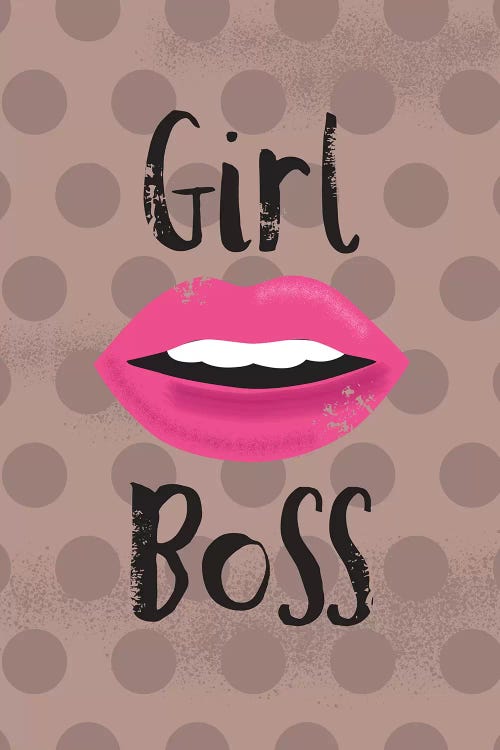 Everyday Girl Boss I by Lisa Whitebutton wall art