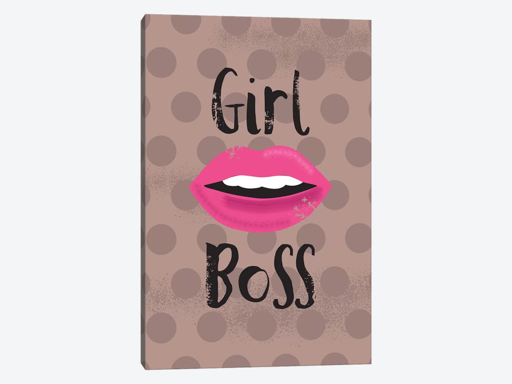 Everyday Girl Boss I by Lisa Whitebutton 1-piece Canvas Art