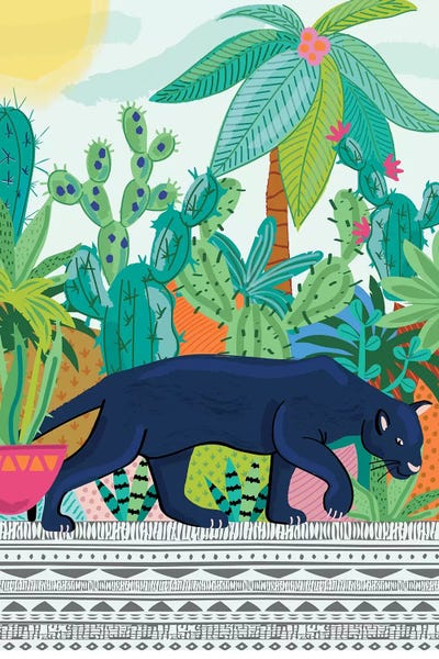 Panthers: Everyday Walk On The Wild Side II by Lisa Whitebutton