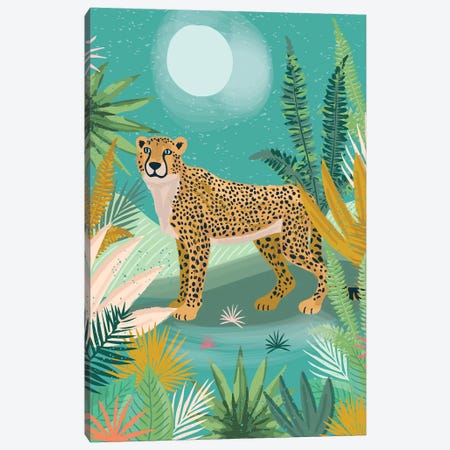 Everyday Jungle Savannah II Canvas Print #LWB61} by Lisa Whitebutton Canvas Art