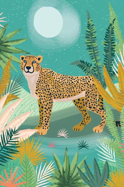 Pink Light Studio: Everyday Jungle Savannah II by Lisa Whitebutton