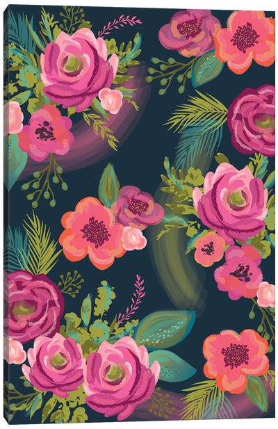 Everyday Floral Promise I Canvas Art Print - Lisa Whitebutton