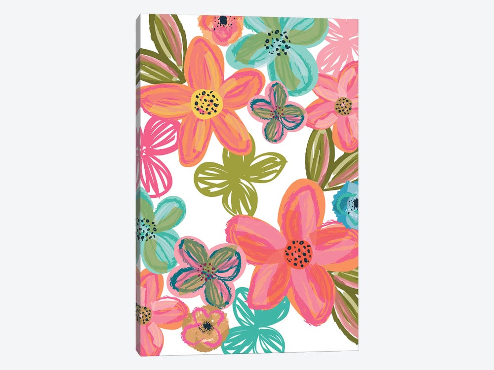 Everyday Floral Promise II by Lisa Whitebutton 1-piece Canvas Print