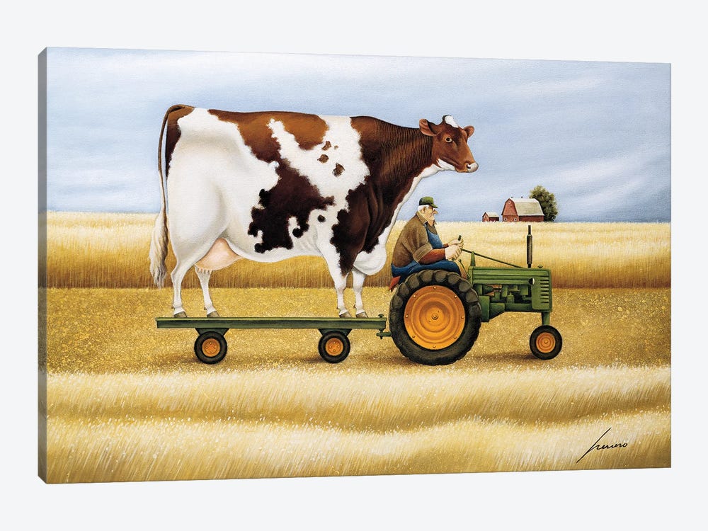 Ride To The Fair by Lowell Herrero 1-piece Canvas Art Print