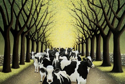 Road Block by Lowell Herrero art print