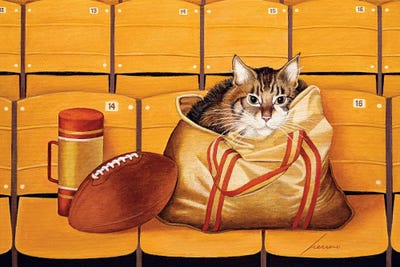 Rocky At Candlestick Point by Lowell Herrero art print