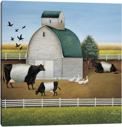 Beltie's Dairy Canvas Art Print