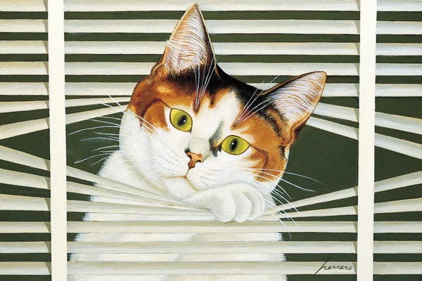 Calico Cats: Sassy Lara by Lowell Herrero