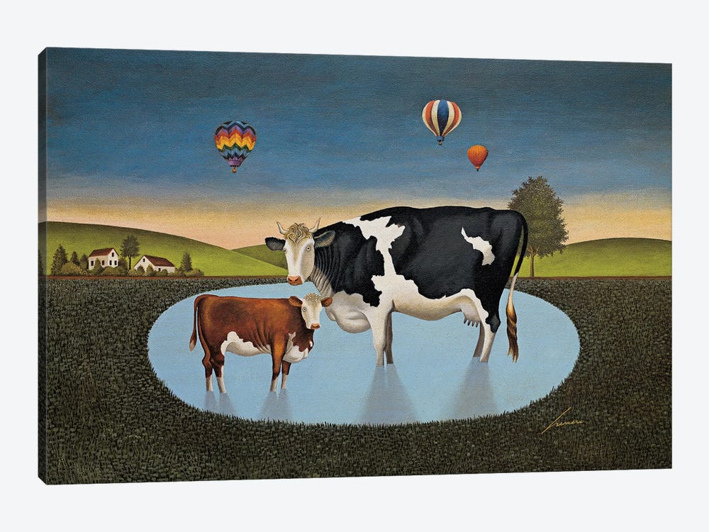 Sonoma Pasture by Lowell Herrero 1-piece Canvas Print