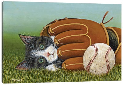 Bj Washam Canvas Art Print - Baseball Art