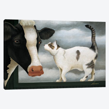 Squeeky Ashby Canvas Print #LWE120} by Lowell Herrero Art Print