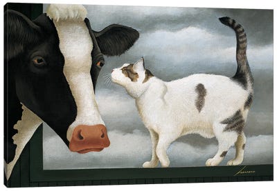 Squeeky Ashby Canvas Art Print - Lowell Herrero