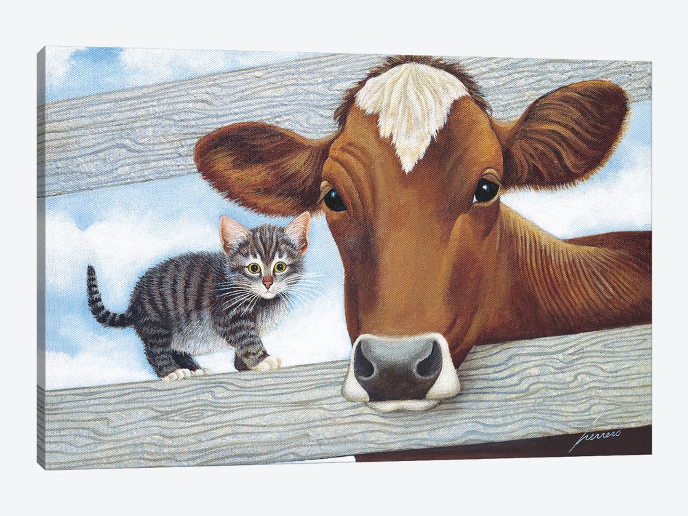 The Mertins Farm by Lowell Herrero 1-piece Art Print