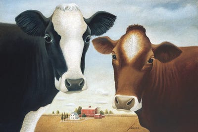 The Two Of Us by Lowell Herrero art print