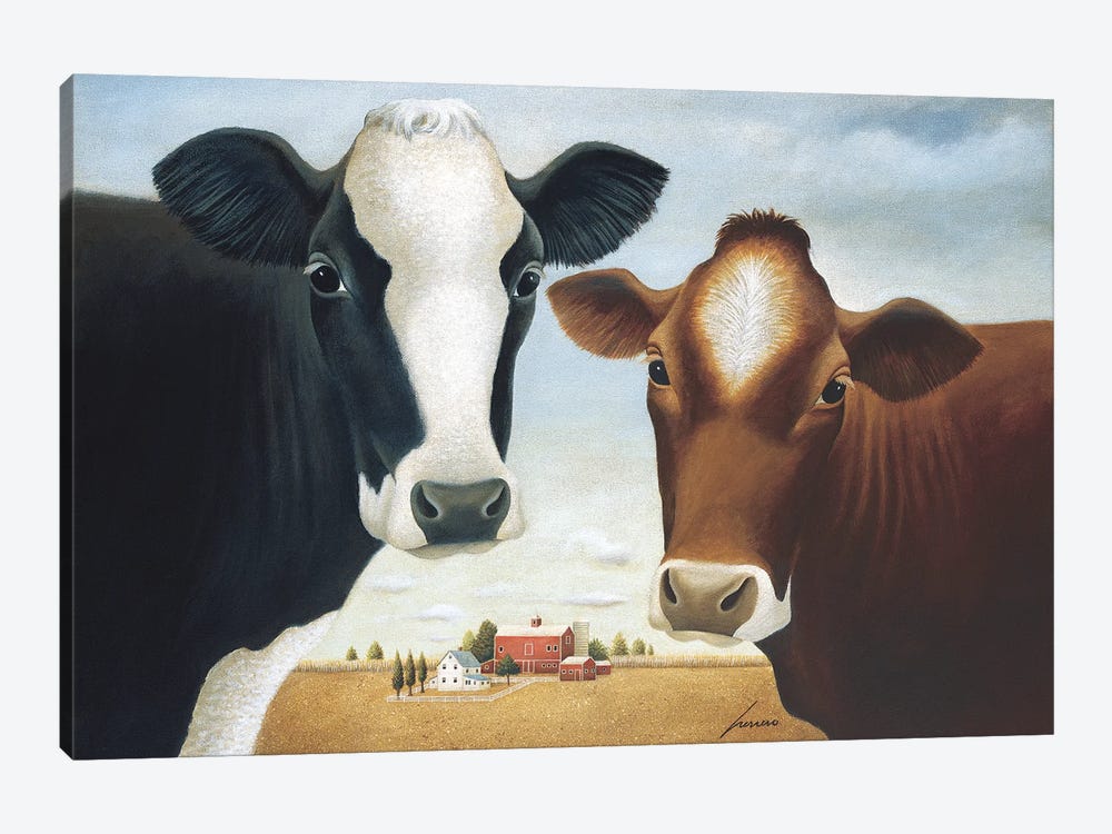 The Two Of Us by Lowell Herrero 1-piece Canvas Art