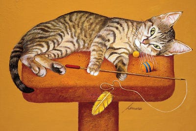 Tigger Price by Lowell Herrero art print