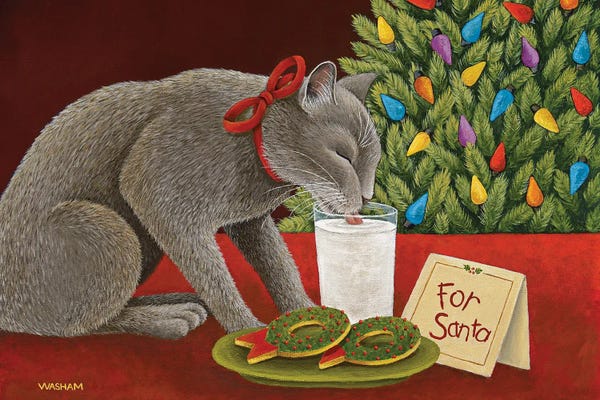 Christmas Animals: Bluey Riccabona by Lowell Herrero