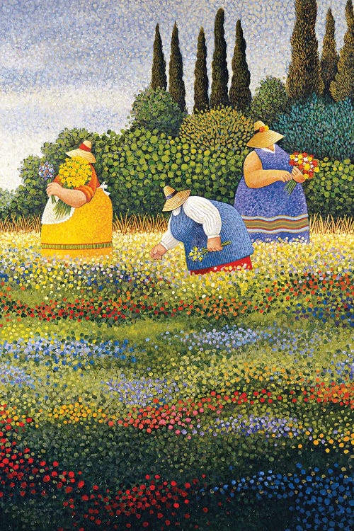 Wildflowers by Lowell Herrero wall art