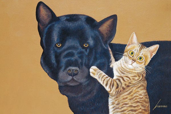 Kittens: Cody And Caby Price by Lowell Herrero