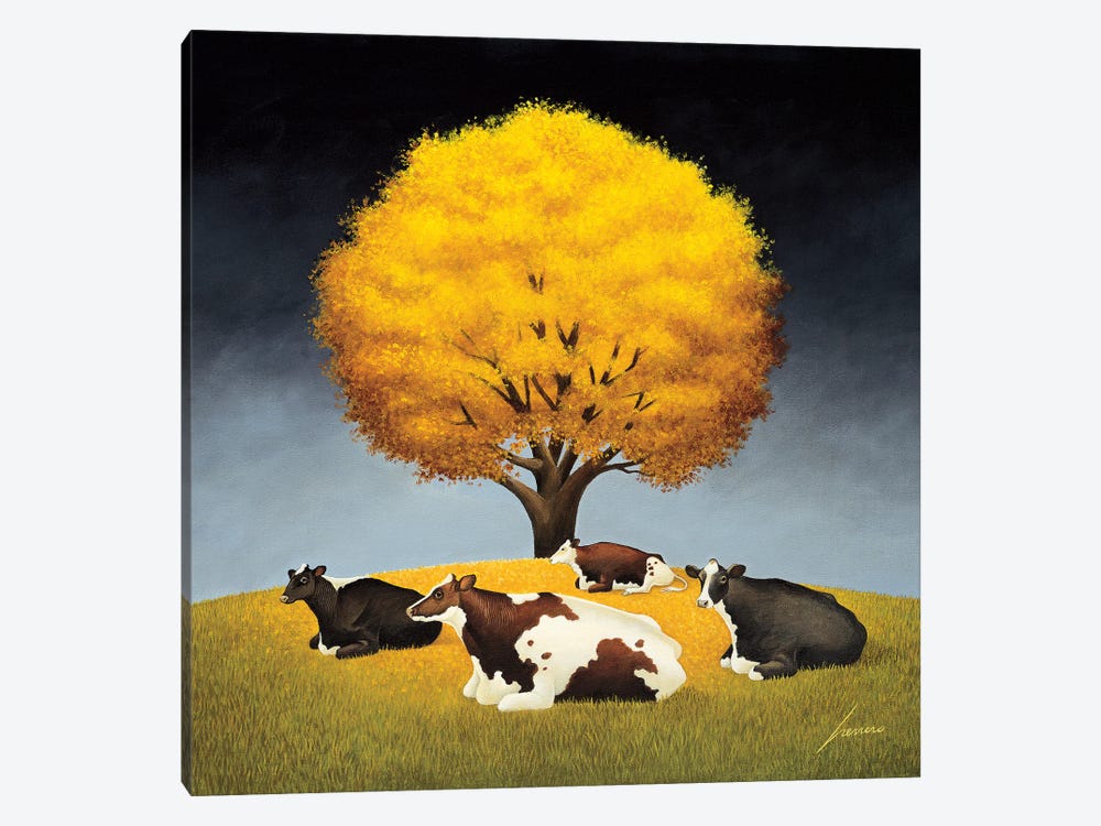 Fall Afternoon by Lowell Herrero 1-piece Canvas Wall Art