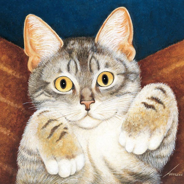 Kittens: Foster Kitten Blue by Lowell Herrero