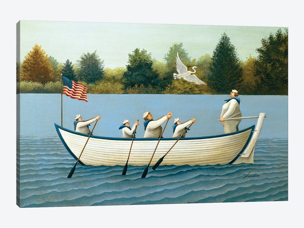 Ladies Of The Lake by Lowell Herrero 1-piece Canvas Art Print