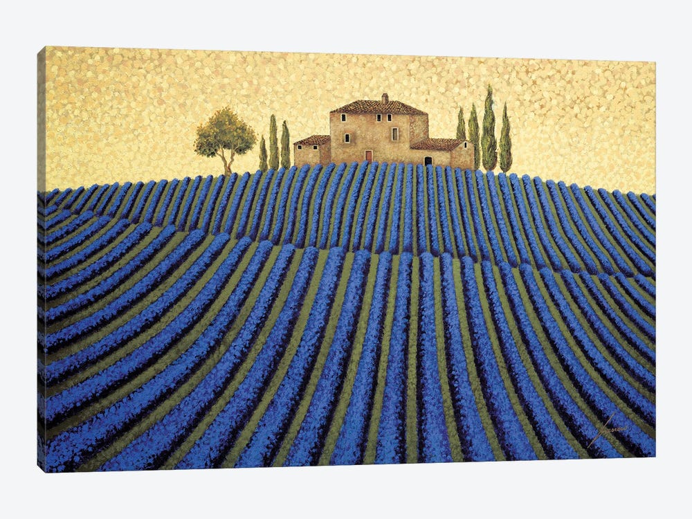 Lavender Landscape by Lowell Herrero 1-piece Canvas Art Print
