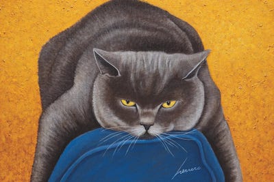 Max Hiller by Lowell Herrero metal wall art