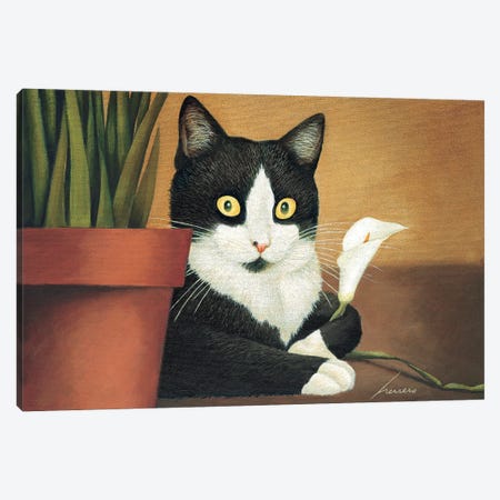 Molly Granovsky Lily Canvas Print #LWE83} by Lowell Herrero Canvas Print
