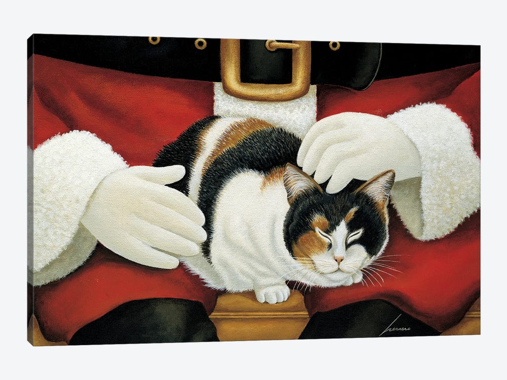 Molly Mangelsdorf-Christmas by Lowell Herrero 1-piece Canvas Art