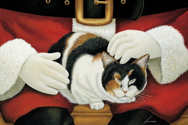 Calico Cats: Molly Mangelsdorf-Christmas by Lowell Herrero
