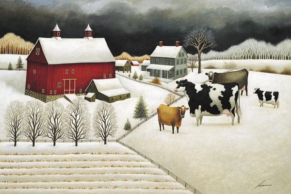 Classic Americana: Passing Storm by Lowell Herrero