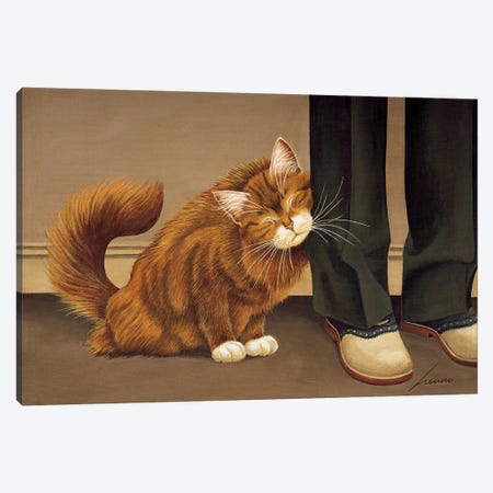 Penny Canvas Print #LWE94} by Lowell Herrero Canvas Print