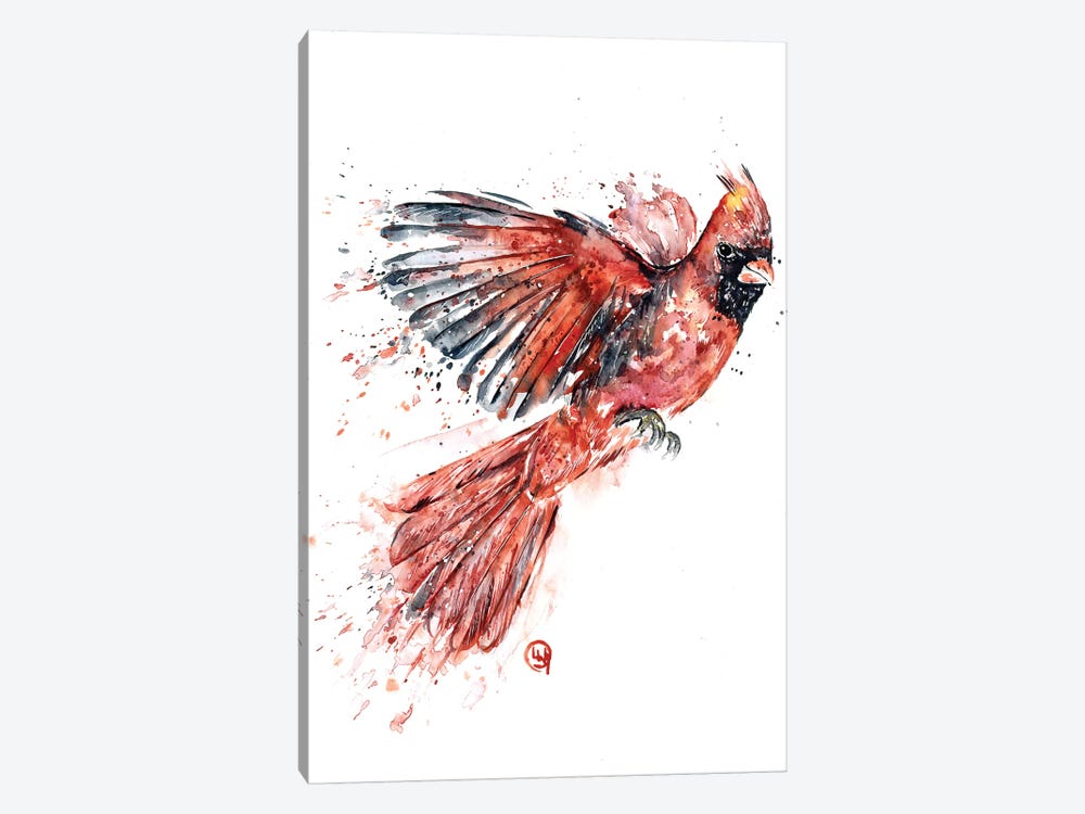 Cardinal by Lisa Whitehouse 1-piece Art Print